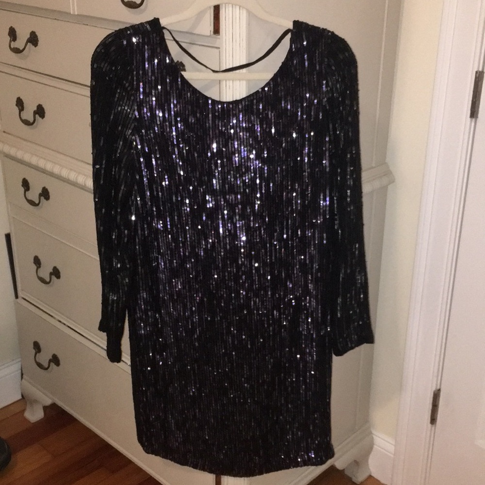 All Saints sequin dress